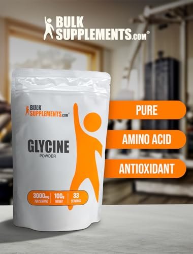 BulkSupplements.com Hyaluronsäure Pulver - als Natriumhyaluronat, Hyaluronsäure Nahrungsergänzung - Lebensmittelqualität, Glutenfrei - 215mg pro Portion, 50g (1,8 Unzen) (Packung mit 1)