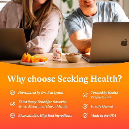 Seeking Health Zink Lutschtabletten – Sanfte, leckere Unterstützung für einen gesunden Zinkspiegel – 60 Lutschtabletten