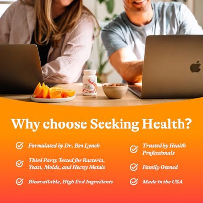 Seeking Health Zink Lutschtabletten – Sanfte, leckere Unterstützung für einen gesunden Zinkspiegel – 60 Lutschtabletten