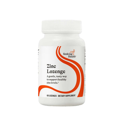 Seeking Health Zink Lutschtabletten – Sanfte, leckere Unterstützung für einen gesunden Zinkspiegel – 60 Lutschtabletten