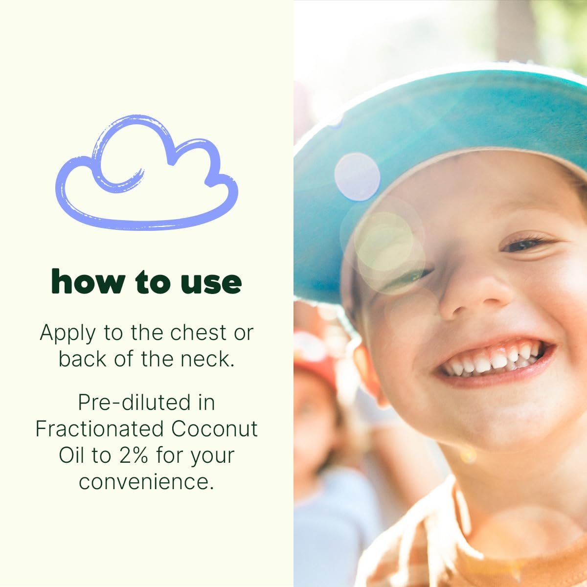 Plant Therapy Kids Calming The Child Ätherisches Öl Blend 10 ml - Entspannungs- und Beruhigungsmischung mit Mandarine, Lavendel & Römischer Kamille, rein, kindersicher, vorverdünnt, Roll-On