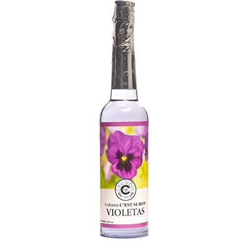 Murray & Lanman Colonia de Violetas - Veilchenduft Eau de Cologne mit Kamm, 7,47 Fl Oz (220 ml)