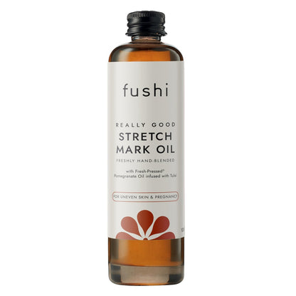 Fushi Really Good Stretch Oil 100 ml – Hochwertiges Hautöl für Schwangerschaft & Dehnungsstreifen
