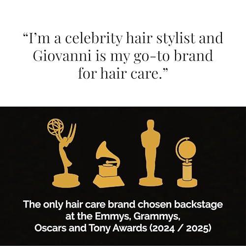 GIOVANNI Tea Tree Triple Treat Belebendes Shampoo, 33,8 oz (1 Liter) – Kühlende Minze, Eukalyptus, Rosmarin, hilft bei trockener, schuppiger Kopfhaut, lauryl- und laurethsulfatfrei, parabenfrei