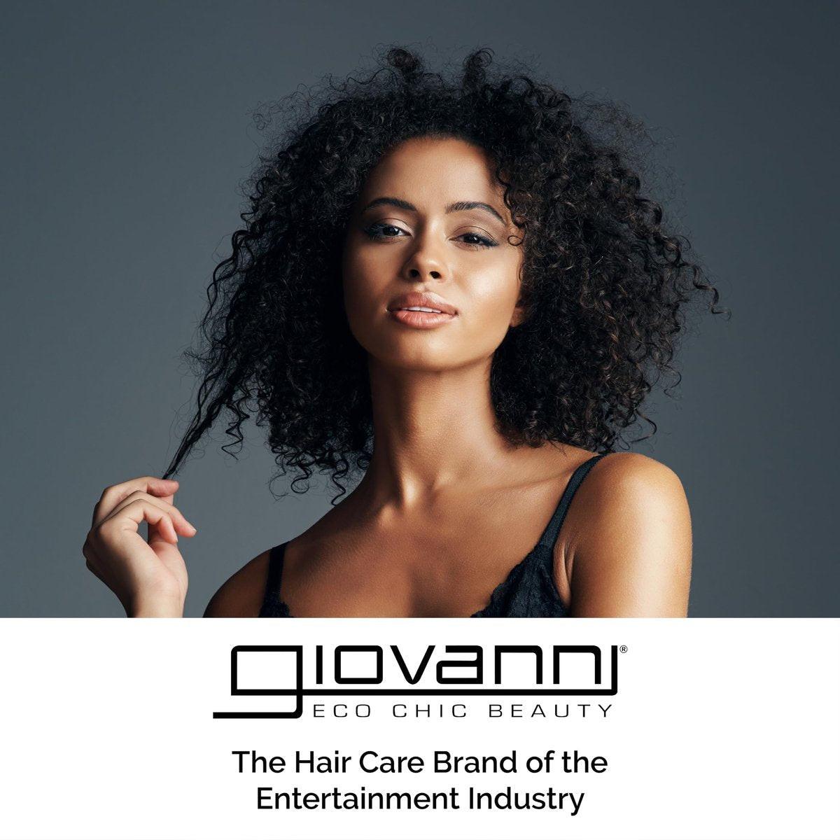 GIOVANNI Tea Tree Triple Treat Belebendes Shampoo, 33,8 oz (1 Liter) – Kühlende Minze, Eukalyptus, Rosmarin, hilft bei trockener, schuppiger Kopfhaut, lauryl- und laurethsulfatfrei, parabenfrei