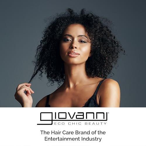 GIOVANNI Tea Tree Triple Treat Belebendes Shampoo, 33,8 oz (1 Liter) – Kühlende Minze, Eukalyptus, Rosmarin, hilft bei trockener, schuppiger Kopfhaut, lauryl- und laurethsulfatfrei, parabenfrei