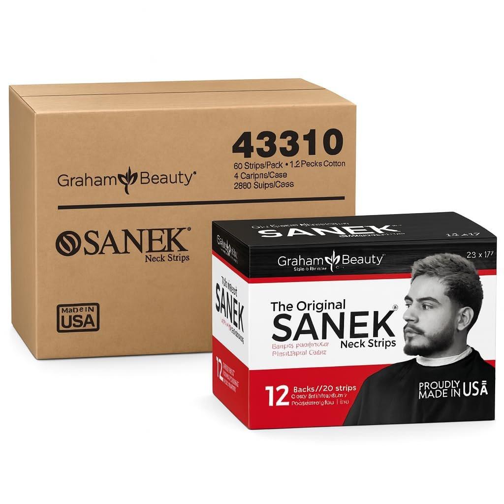 Sanek Neck Strips Masterkarton mit 4 Kartons – 2880 Streifen, 4er-Pack (1 Packung)