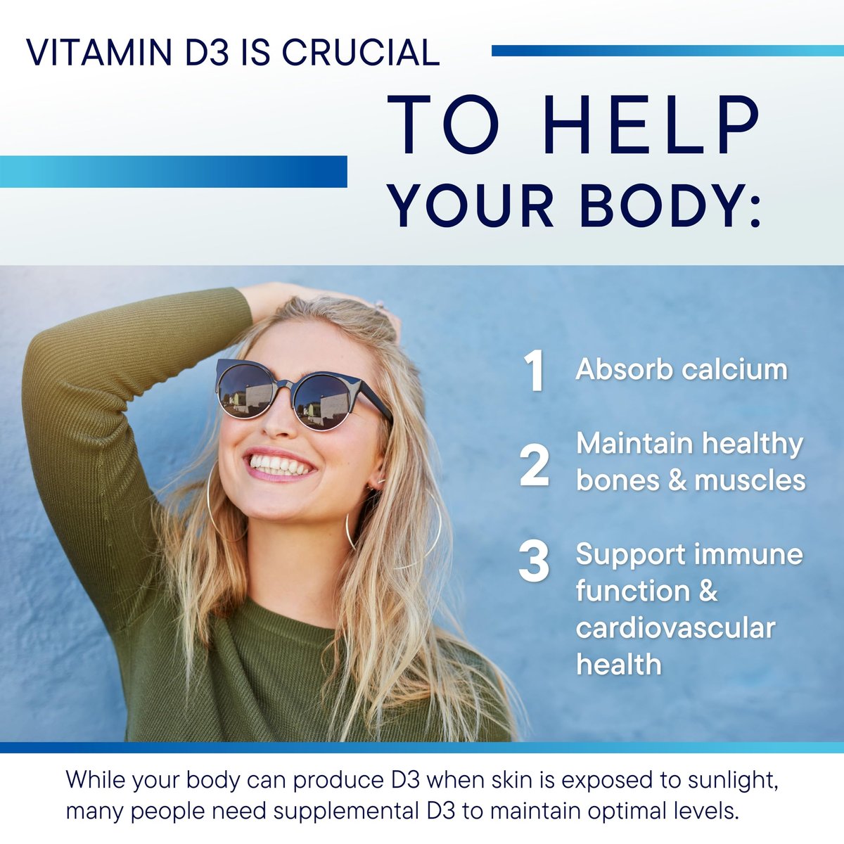 Bio-D-Mulsion Forte – Flüssiges Vitamin D3 (4000 IE) für optimale Aufnahme, starke Knochen und Immunsystem – 30 ml