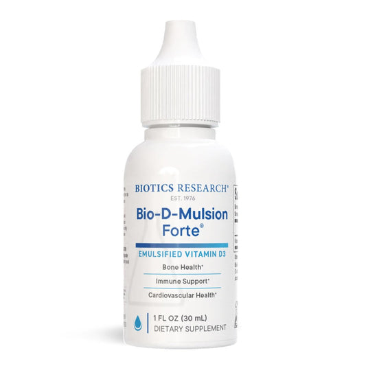 Bio-D-Mulsion Forte – Flüssiges Vitamin D3 (4000 IE) für optimale Aufnahme, starke Knochen und Immunsystem – 30 ml