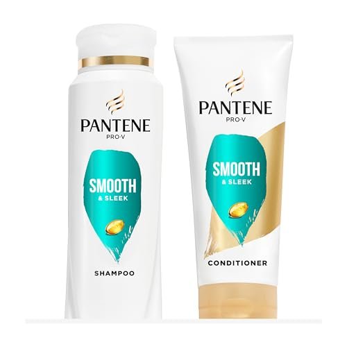 Pantene Pro-V Glatt & Geschmeidig Duo Set Shampoo & Spülung 12-12,6 Fl Oz