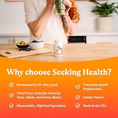 Seeking Health Hydroxo B12 - Vitamin-B-Präparat für Energieunterstützung - mit Folat zur Unterstützung von Methylierung und Homocysteinspiegel - 2000 mcg, 60 Lutschtabletten