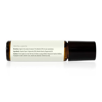 Plant Therapy Pfefferminzöl Roll-On, 10 ml – Ätherisches Öl für erfrischende Kühlung, Spannungsabbau und Stimmungsaufhellung