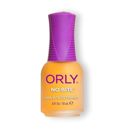 ORLY Nagelpflege No Bite | Nagelkau-Stopp & bitterer Geschmack für Erwachsene und Kinder | Vegan, ungiftig, schützt manikürte Nägel (18 ml)