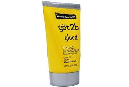 Schwarzkopf got2b Glued Styling Spiking Glue 1,25 oz (12er-Pack) – Extrem starker Halt für kreative Styles