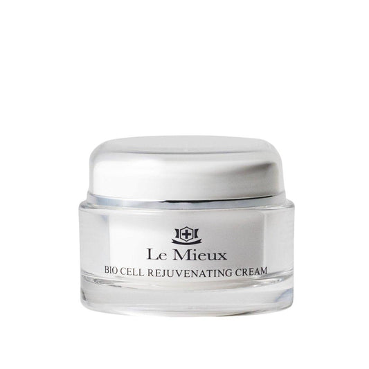 Le Mieux Bio Cell Rejuvenating Cream - Triple Peptide Gesichtsfeuchtigkeitscreme mit Hyaluronsäure, Squalan & Hagebutte, Nacht- & Tagescreme für Gesicht & Hals, ohne Parabene oder Sulfate (1,75 oz / 52 ml)