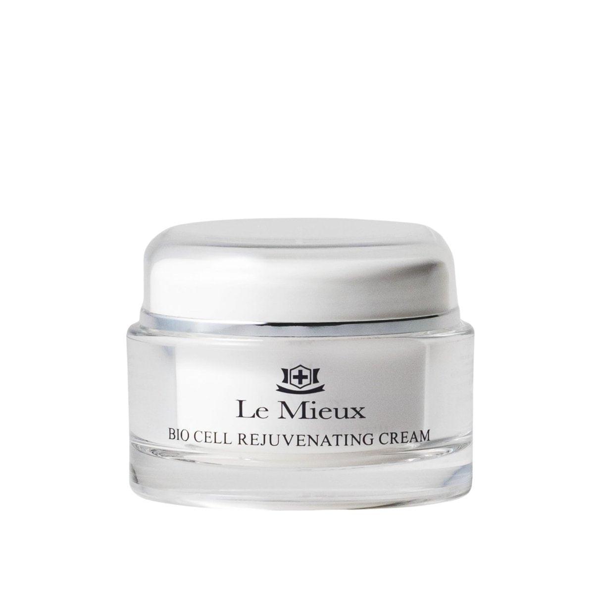 Le Mieux Bio Cell Rejuvenating Cream - Triple Peptide Gesichtsfeuchtigkeitscreme mit Hyaluronsäure, Squalan & Hagebutte, Nacht- & Tagescreme für Gesicht & Hals, ohne Parabene oder Sulfate (1,75 oz / 52 ml)