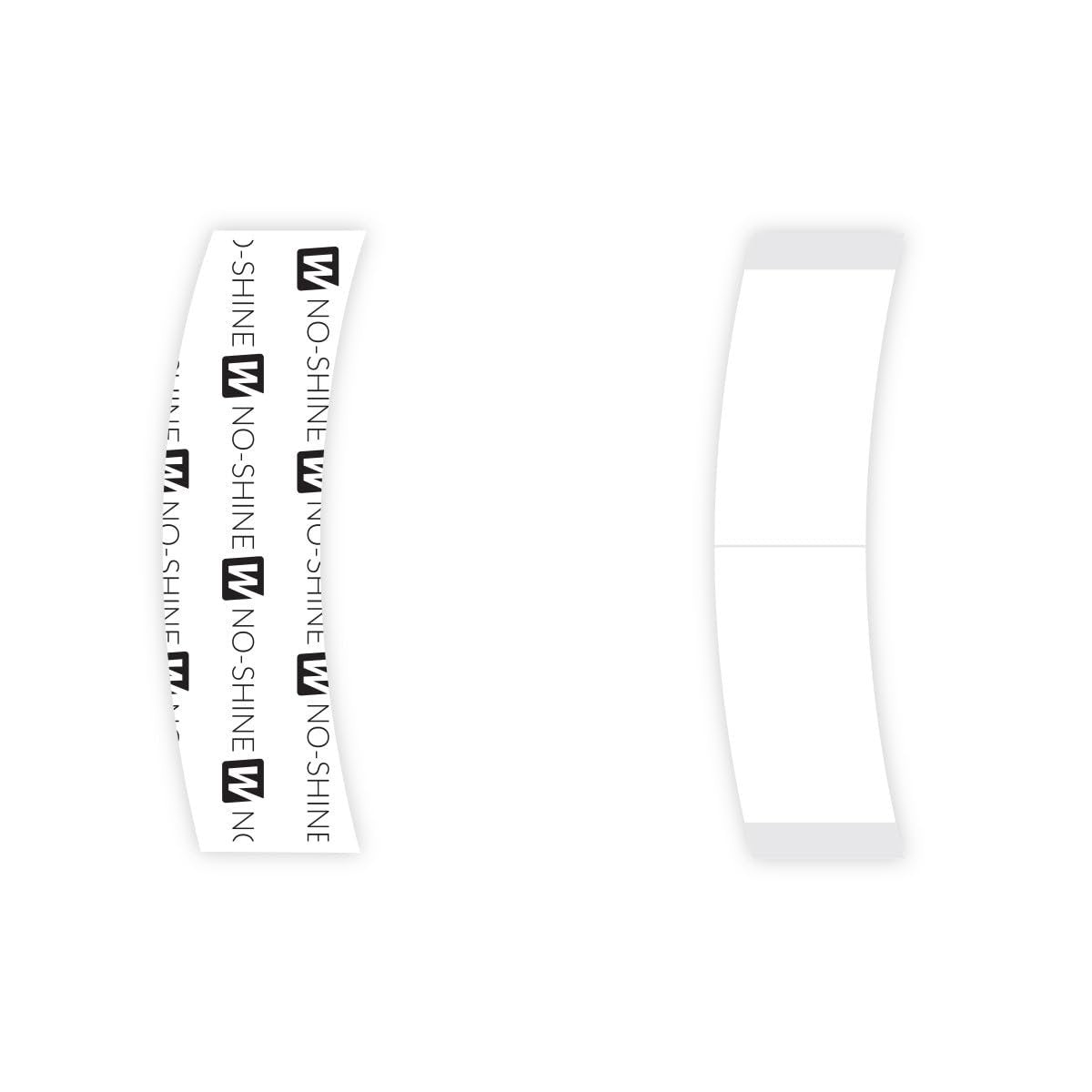 Walker Tape No Shine Klebeband 3/4" x 3" C-Kontur 36 Stück