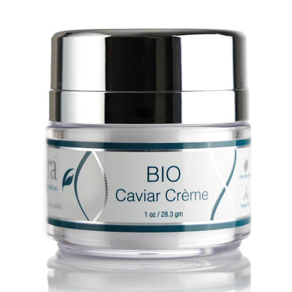 Lira Clinical BIO Caviar Crème – Tägliche feuchtigkeitsspendende Gesichtscreme mit fortgeschrittenem Peptidkomplex und Vitamin C – Nachtcreme für trockene Haut – Reisegröße – 30 ml