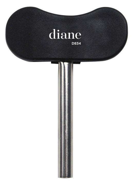 Diane Pro Grip Color Key – Ergonomischer Haarfarben-Tubenquetscher für Salonprofis und zu Hause, ideal für Friseure und Heimcoloristen, Haarfarben-Schlüssel Schwarz