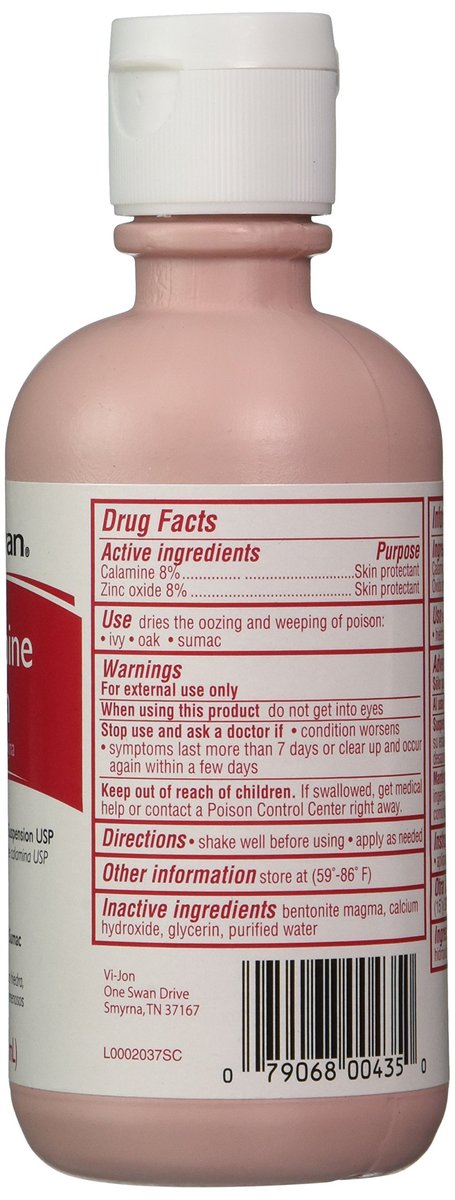 Swan Calamine Lotion – 6 Unzen, beruhigende Lotion bei Insektenstichen und Hautreizungen
