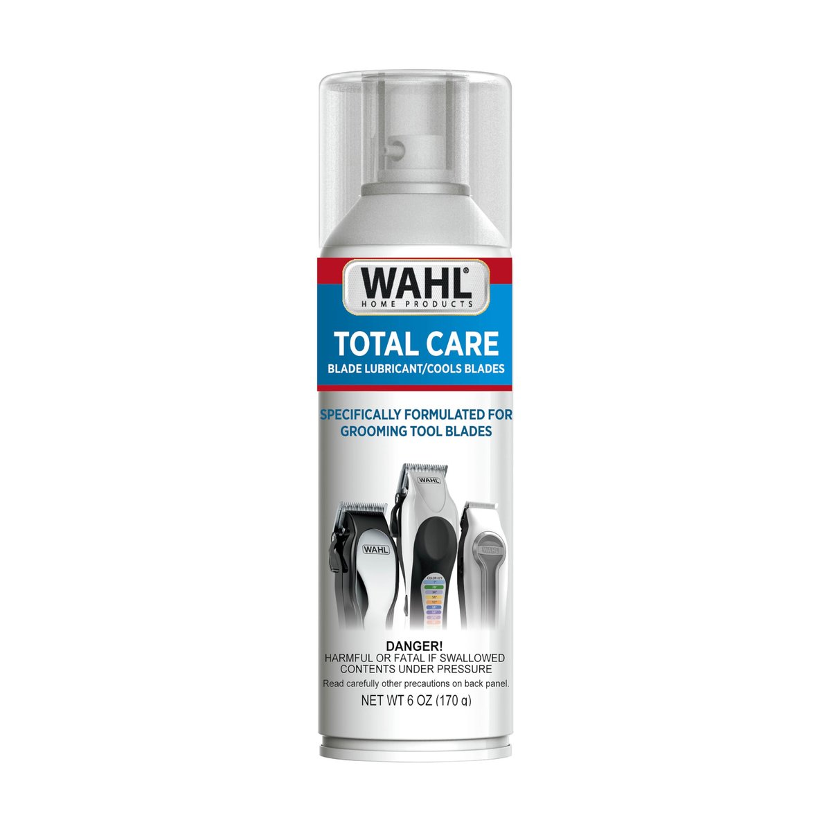 Wahl Total Care Blade Coolant Clipper Spray – Kühlspray für Haarschneider und Barttrimmer für Herren, Modell 3776P
