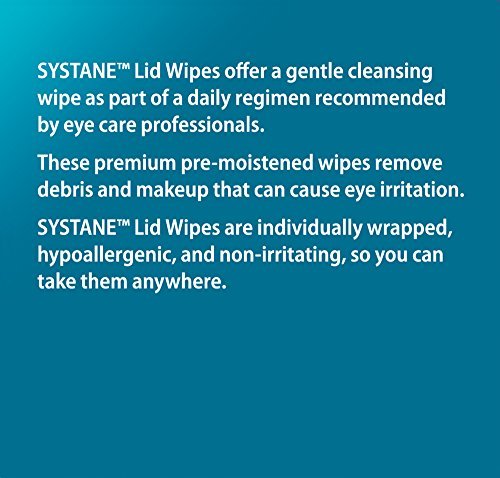Systane Lid Wipes, 30 Count – Sanfte Lidreinigung für empfindliche Augen