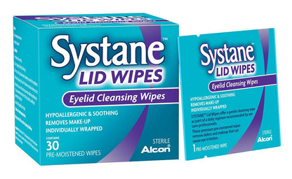 Systane Lid Wipes, 30 Count – Sanfte Lidreinigung für empfindliche Augen