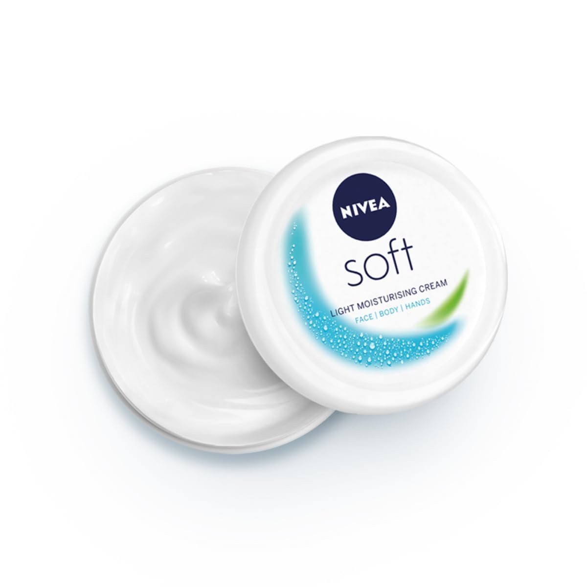NIVEA Soft Feuchtigkeitscreme Gesicht 200 ml – Leichte Pflege für geschmeidige Haut
