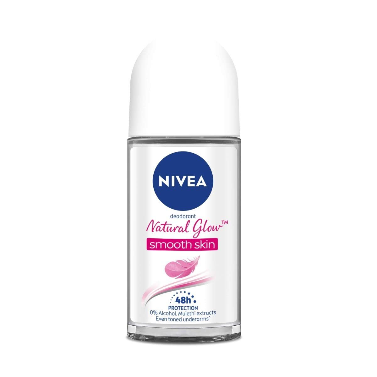 NIVEA Natural Glow Roll-On Deodorant 50 ml – Sanfter Schutz & natürliche Ausstrahlung