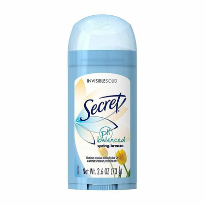 Secret Deodorant Spring Breeze Fest 2,6 Unze (3er-Pack) - Wirksamer Schutz den ganzen Tag