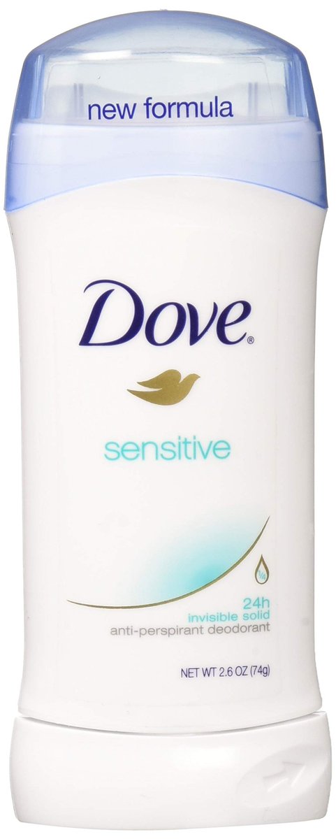 ZDove Anti-Transpirant Deodorant – Empfindliche Haut, 2,6 Unzen (3er-Pack)