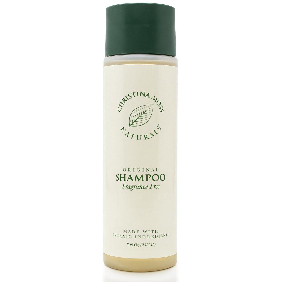 Christina Moss Naturals Shampoo – Natürliches & biologisches Shampoo, sulfatfrei, parabenfrei, vegan, unparfümiert