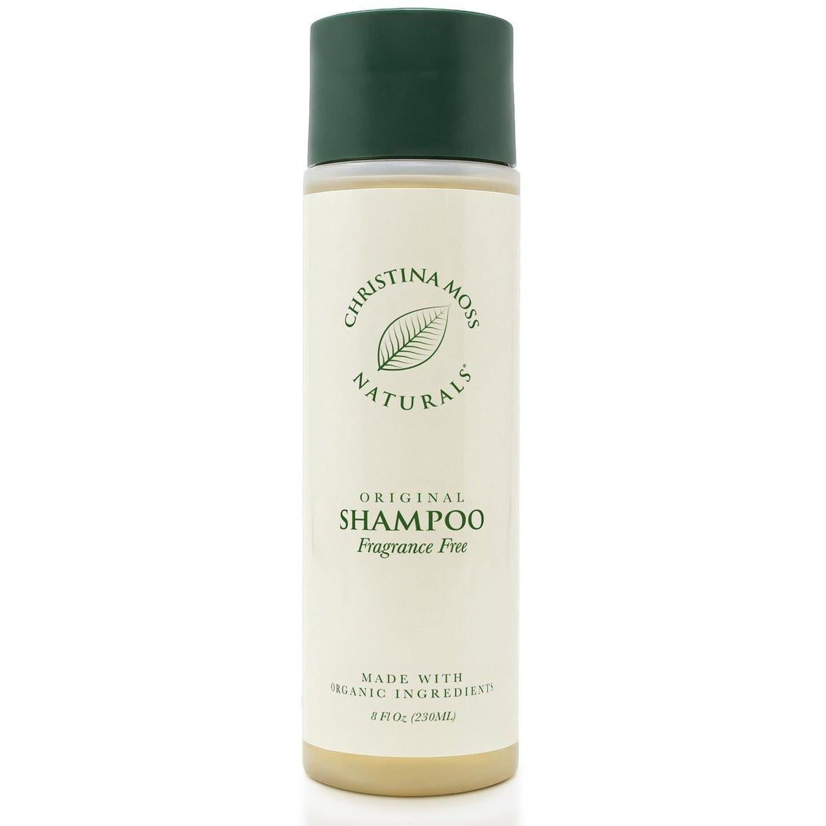 Christina Moss Naturals Shampoo – Natürliches & biologisches Shampoo, sulfatfrei, parabenfrei, vegan, unparfümiert