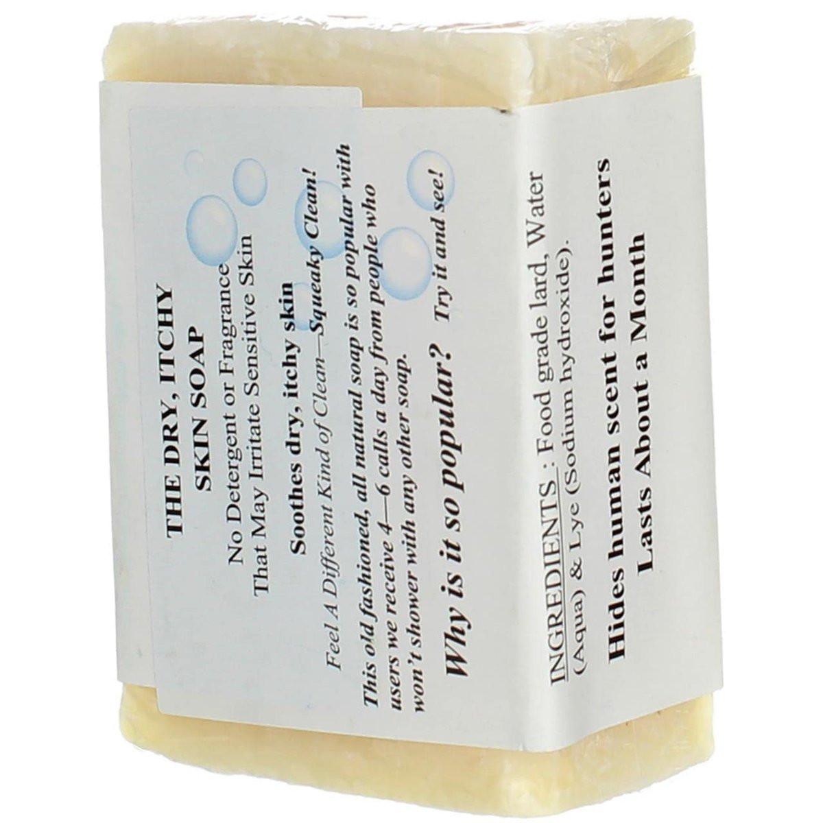 Grandma's Pure Lye Seife – 6,0 oz Unparfümierte Gesichts- & Körperreinigung ohne Detergenzien, Farb- und Duftstoffe – 60018 (4er-Pack)