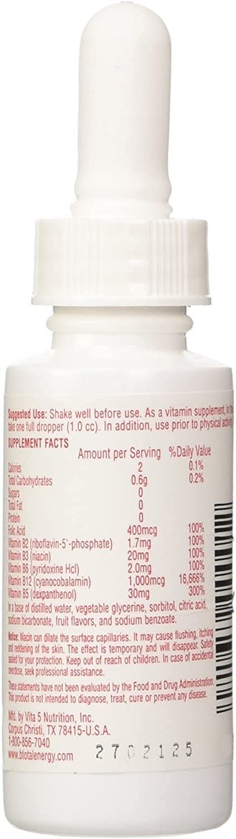 NSI B-Total Twin Pack – 2x 60 ml sublinguale Tropfen für optimale B-Vitaminversorgung