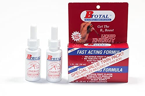 NSI B-Total Twin Pack – 2x 60 ml sublinguale Tropfen für optimale B-Vitaminversorgung