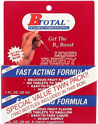 NSI B-Total Twin Pack – 2x 60 ml sublinguale Tropfen für optimale B-Vitaminversorgung