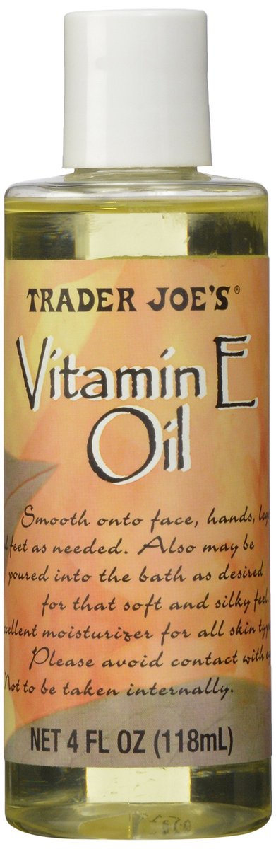 Trader Joe's Vitamin E Öl, 118 ml – Feuchtigkeitsspendendes Hautöl für trockene Haut