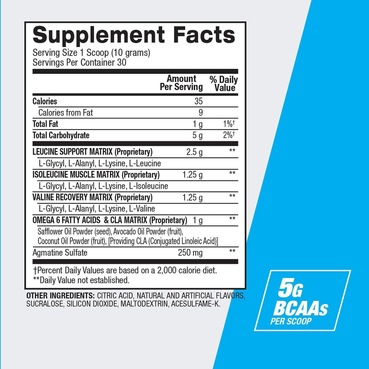 BPI Sports Best BCAA Pulver – Muskelregeneration & Erholung – Verzweigtkettige Aminosäuren (BCAAs) – Proteinbausteine für den Muskelaufbau – Post-Workout – Hydration – Fruchtpunsch, 30 Portionen