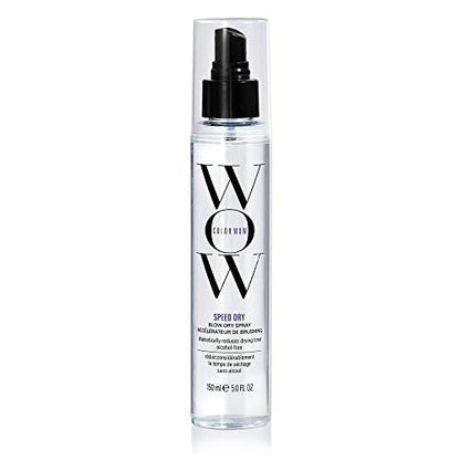 COLOR WOW Speed Dry Blow Dry Spray – Trockenzeit um 30% verkürzen, Hitzeschutz, Haarbruch vorbeugen, tierversuchsfrei & glutenfrei (150 ml)