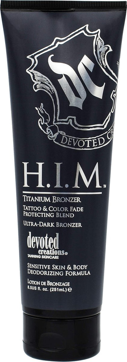Devoted Creations H.I.M. TITANIUM Bronzer – 8,5 Unzen Selbstbräuner für Männer