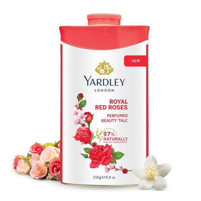 Yardley Red Rose Parfümierter Talkum Puder 250 g