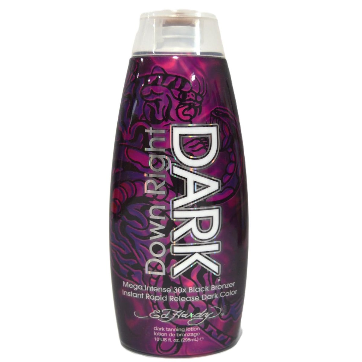Ed Hardy DOWN RIGHT DARK Intense Black Bronzer - 10 oz.