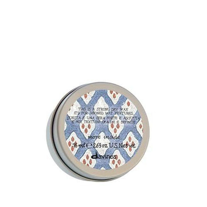 Davines This Is A Strong Dry Wax - Starker Halt & matter Textur - Trockenwachs für Definition & Separation - kreiert raue & unordentliche Looks, 75 ml
