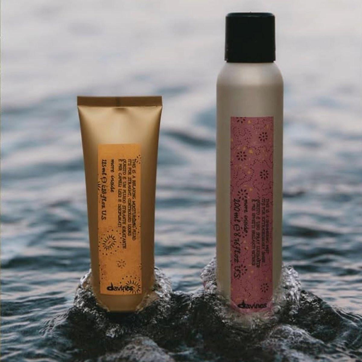 Davines This Is A Relaxing Moisturizing Fluid – Glättende & Anti-Frizz Pflege für geschmeidiges Haar, 125 ml