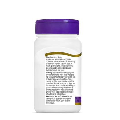 21st Century Melatonin 10 mg Extra Strength – 120 Lutschtabletten – Schnell lösliches Schlafmittel für Erwachsene – Fördert Entspannung und erholsamen Schlaf – Nicht gewöhnungsbedürftig – Glutenfrei – Kirschgeschmack