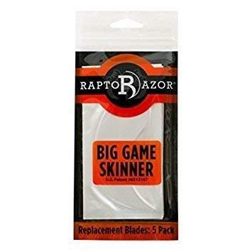 Raptorazor Big Game Skinner Ersatzmesser – 5er-Pack