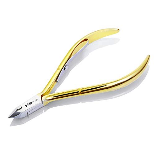 Nghia Premium Nagelhautzange C-112-16 (Vollbacken D-555) – Gold