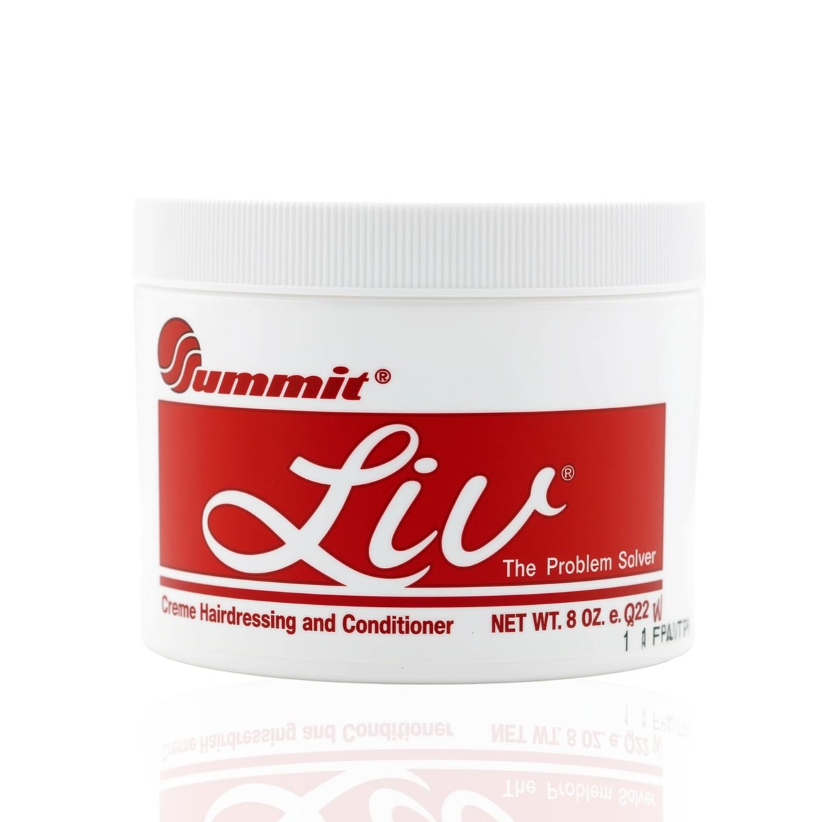 Summit Liv Creme Haarbehandlung und Conditioner für trockenes, strukturiertes Haar – Tiefenfeuchtigkeit, Bruchschutz, schützende Styling-Feuchtigkeit, Geschmeidigkeit & Kämmbarkeit – 237 ml, langanhaltende Feuchtigkeit