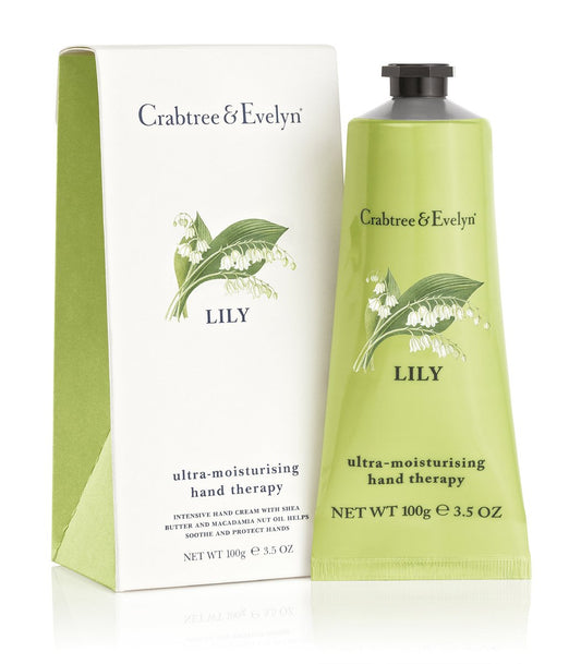 Crabtree & Evelyn Ultra-Feuchtigkeitsspendende Handtherapie, Lilie, 100 ml